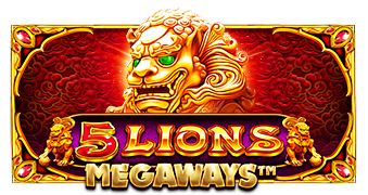 5 Lions Megaways game artwork