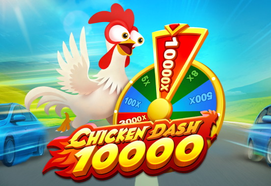 Chicken Dash 10000 game artwork