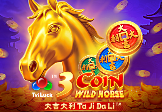 3 Coin Wild Horse game artwork
