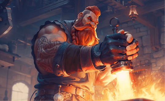 Forge Of Wealth game artwork
