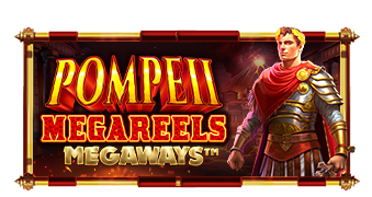 Pompeii Megareels Megaways game artwork