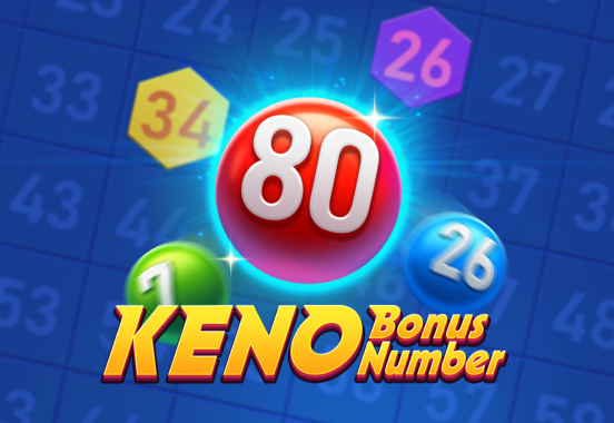 Keno Bonus Number game artwork