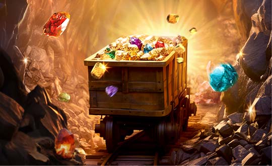 Gemstones Gold game artwork