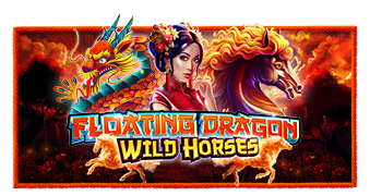 Floating Dragon Wild Horses game artwork