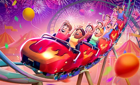 Wild Coaster game artwork
