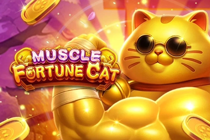 Muscle Fortune Cat game artwork