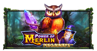 Power Of Merlin Megaways game artwork