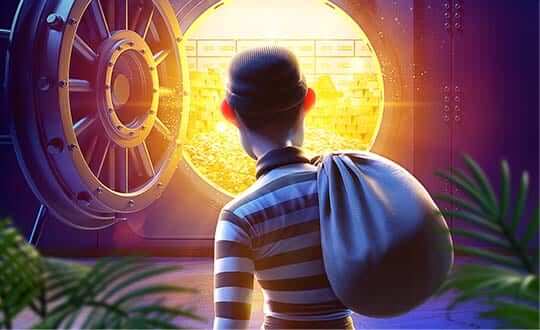 Wild Heist Cashout game artwork