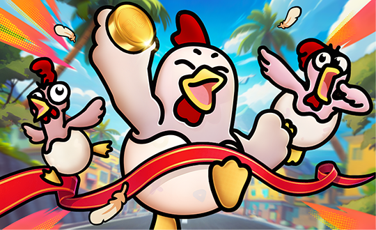 Chicky Run game artwork