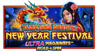 Floating Dragon New Year Festival Ultra Megaways Hold & Spin game artwork