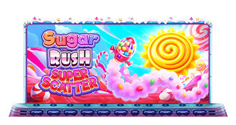Sugar Rush Super Scatter game artwork